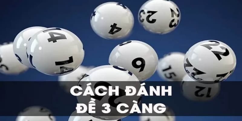 Bí quyết đánh đề ba càng hiệu quả