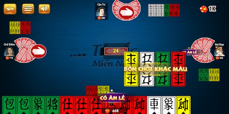 Cách thắng bài tứ sắc hiệu quả tại Fun88