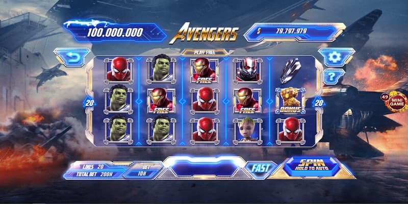 Vì sao nên chọn Nổ Hũ Avengers tại Fun88?