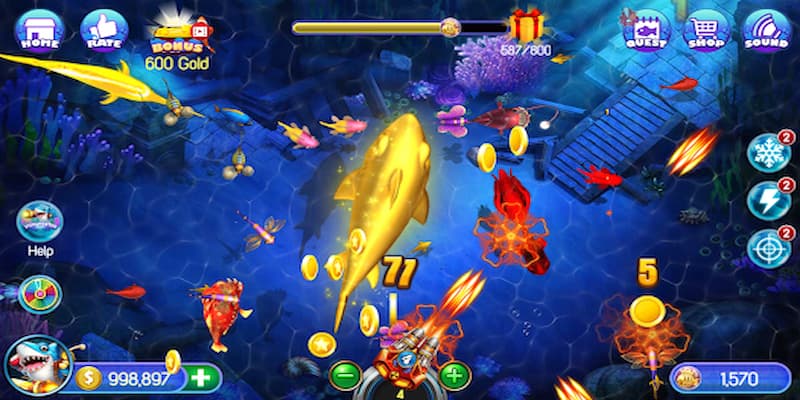 Những yếu tố giúp cổng game bắn cá Android Fun88 thu hút
